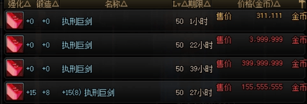 DNF史上最极品的蓝色巨剑,15年仅此一把,旭旭宝宝看了都流口水 - 游戏熊