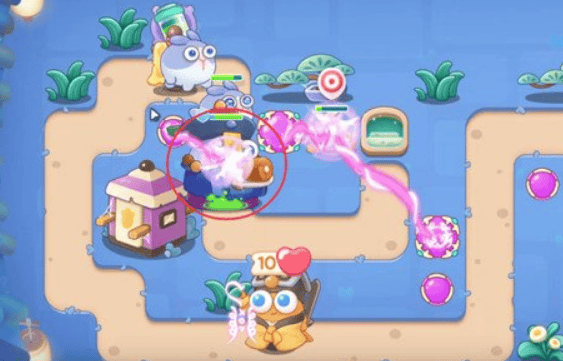 保卫萝卜4阿波道长第6关无道具金萝卜全清攻略 - 游戏熊