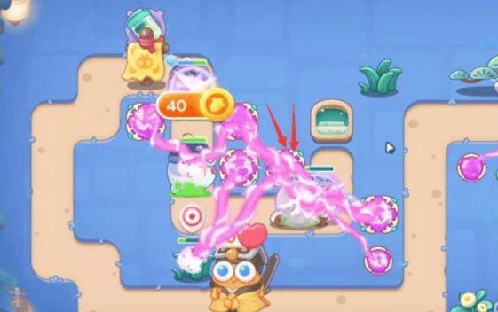 保卫萝卜4阿波道长第6关无道具金萝卜全清攻略 - 游戏熊