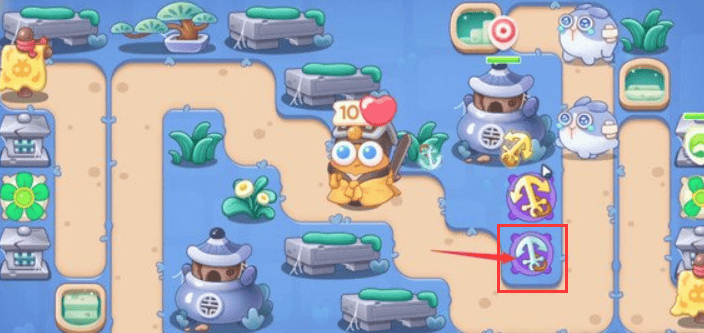 保卫萝卜4阿波道长第7关无道具金萝卜全清攻略 - 游戏熊