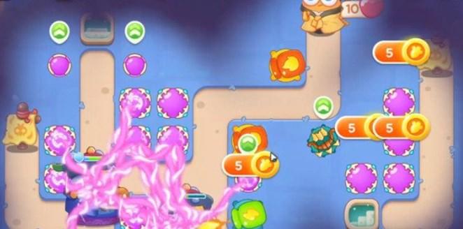 保卫萝卜4阿波道长第13关无道具金萝卜全清攻略 - 游戏熊