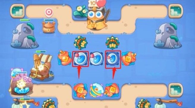 保卫萝卜4阿波道长第18关无道具金萝卜全清攻略 - 游戏熊