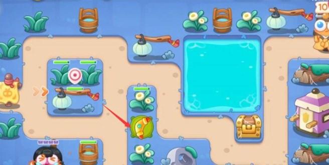 保卫萝卜4阿波道长第25关无道具金萝卜全清攻略 - 游戏熊