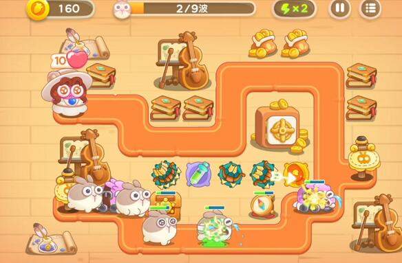 保卫萝卜4阿波尼克号第17关无道具金萝卜全清攻略 - 游戏熊