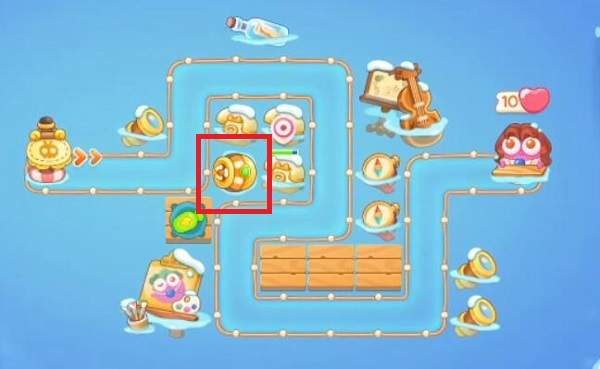 保卫萝卜4阿波尼克号第21关无道具金萝卜全清攻略 - 游戏熊