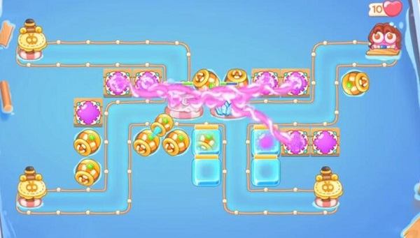 保卫萝卜4阿波尼克号第52关无道具金萝卜全清攻略 - 游戏熊