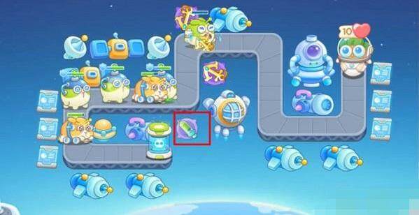 保卫萝卜4太空穿越第18关无道具金萝卜全清攻略 - 游戏熊