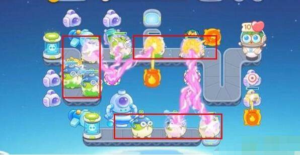 保卫萝卜4太空穿越第21关无道具金萝卜全清攻略 - 游戏熊