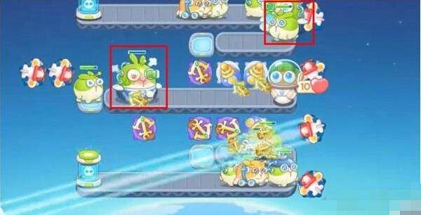 保卫萝卜4太空穿越第29关无道具金萝卜全清攻略 - 游戏熊