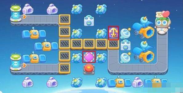 保卫萝卜4太空穿越第31关无道具金萝卜全清攻略 - 游戏熊