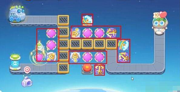 保卫萝卜4太空穿越第31关无道具金萝卜全清攻略 - 游戏熊