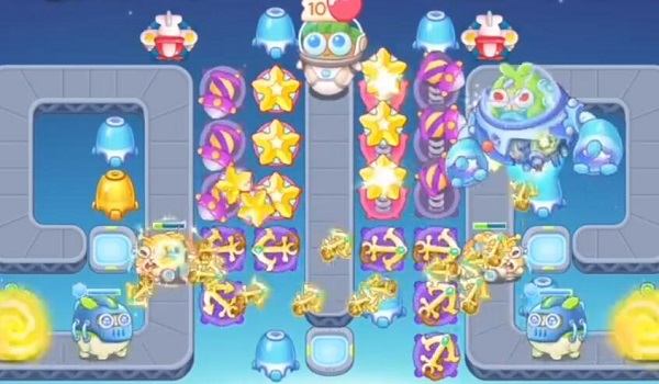 保卫萝卜4太空穿越第60关无道具金萝卜全清攻略 - 游戏熊