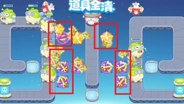 保卫萝卜4太空穿越第60关无道具金萝卜全清攻略 - 游戏熊