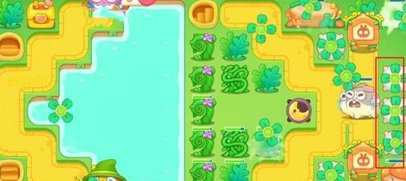 保卫萝卜4绿野奇缘第8关无道具金萝卜全清攻略 - 游戏熊