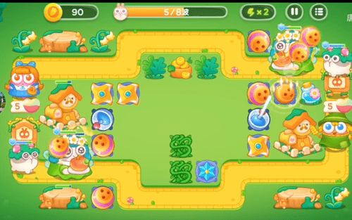 保卫萝卜4绿野奇缘第17关无道具金萝卜全清攻略 - 游戏熊