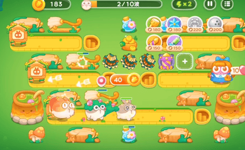 保卫萝卜4绿野奇缘第29关无道具金萝卜全清攻略 - 游戏熊