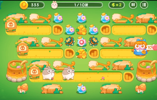 保卫萝卜4绿野奇缘第29关无道具金萝卜全清攻略 - 游戏熊