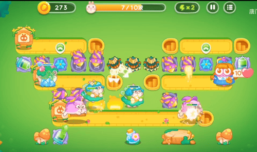 保卫萝卜4绿野奇缘第29关无道具金萝卜全清攻略 - 游戏熊