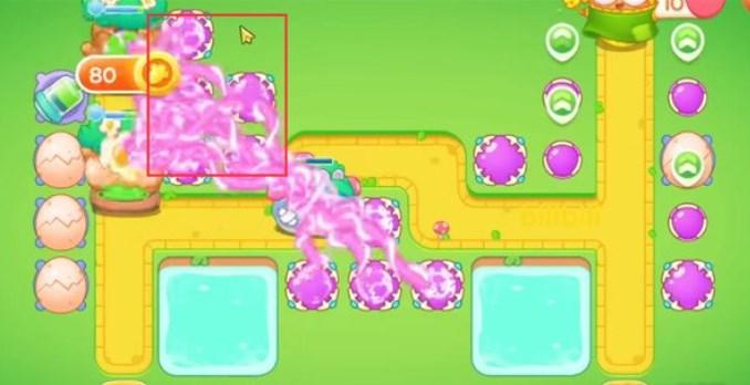 保卫萝卜4绿野奇缘第33关无道具金萝卜全清攻略 - 游戏熊