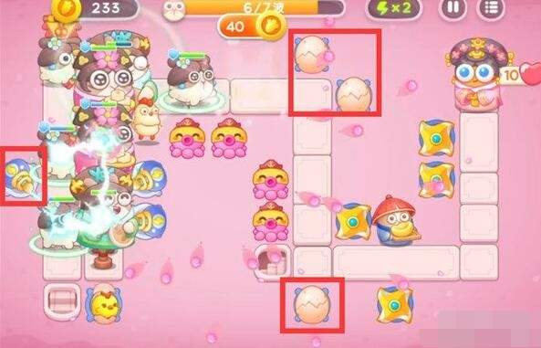 保卫萝卜4秋妃传第1关无道具金萝卜全清攻略 - 游戏熊