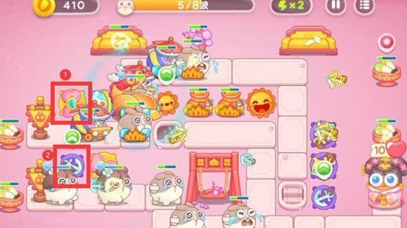 保卫萝卜4秋妃传第4关无道具金萝卜全清攻略 - 游戏熊