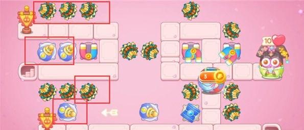 保卫萝卜4秋妃传第6关无道具金萝卜全清攻略 - 游戏熊