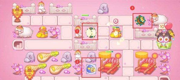 保卫萝卜4秋妃传第6关无道具金萝卜全清攻略 - 游戏熊