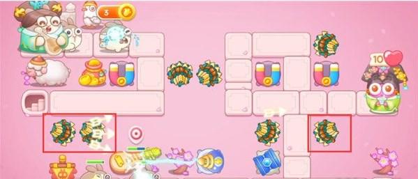 保卫萝卜4秋妃传第6关无道具金萝卜全清攻略 - 游戏熊