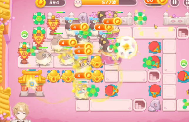 保卫萝卜4秋妃传第9关无道具金萝卜全清攻略 - 游戏熊