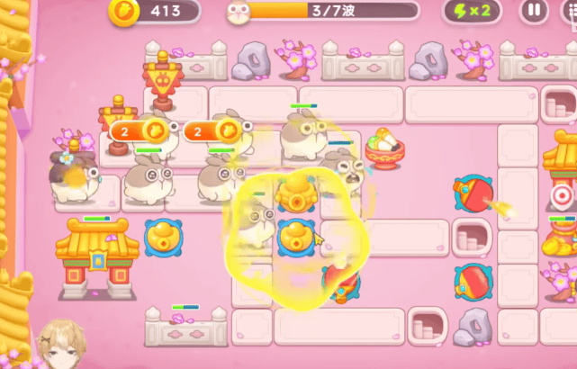 保卫萝卜4秋妃传第9关无道具金萝卜全清攻略 - 游戏熊