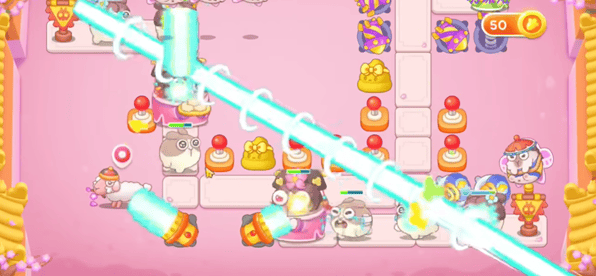 保卫萝卜4秋妃传第11关无道具金萝卜全清攻略 - 游戏熊