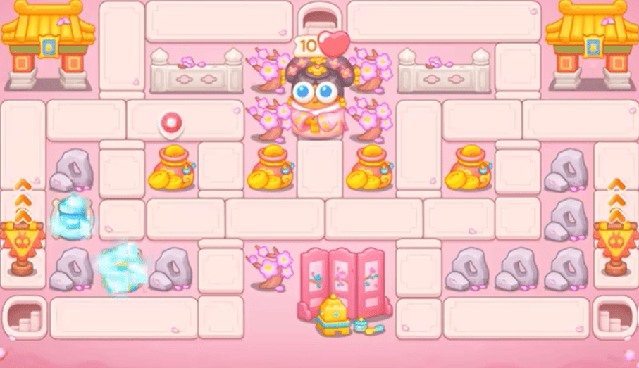 保卫萝卜4秋妃传第15关无道具金萝卜全清攻略 - 游戏熊