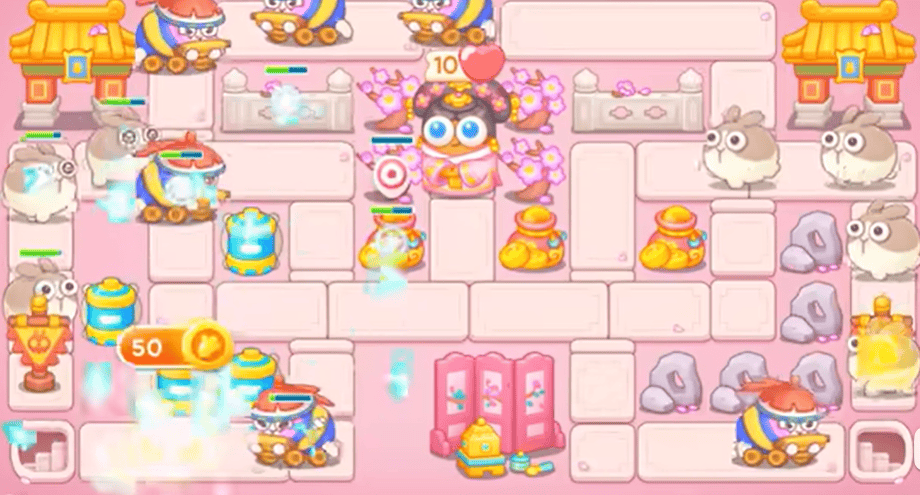 保卫萝卜4秋妃传第15关无道具金萝卜全清攻略 - 游戏熊