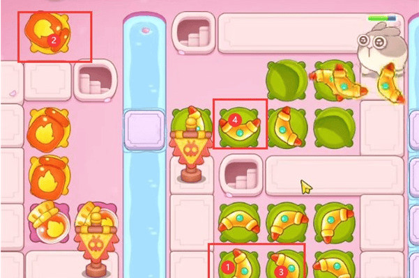 保卫萝卜4秋妃传第25关无道具金萝卜全清攻略 - 游戏熊