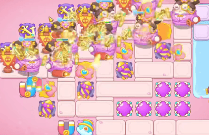 保卫萝卜4秋妃传第34关无道具金萝卜全清攻略 - 游戏熊