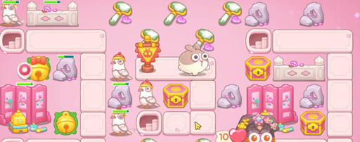 保卫萝卜4秋妃传第35关无道具金萝卜全清攻略 - 游戏熊