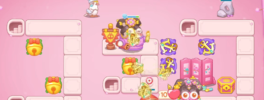 保卫萝卜4秋妃传第35关无道具金萝卜全清攻略 - 游戏熊