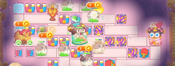 保卫萝卜4秋妃传第38关无道具金萝卜全清攻略 - 游戏熊