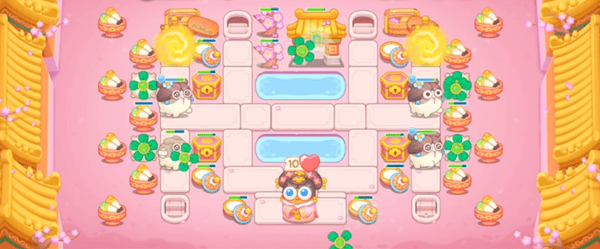 保卫萝卜4秋妃传第45关无道具金萝卜全清攻略 - 游戏熊