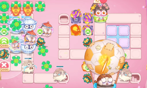 保卫萝卜4秋妃传第56关无道具金萝卜全清攻略 - 游戏熊