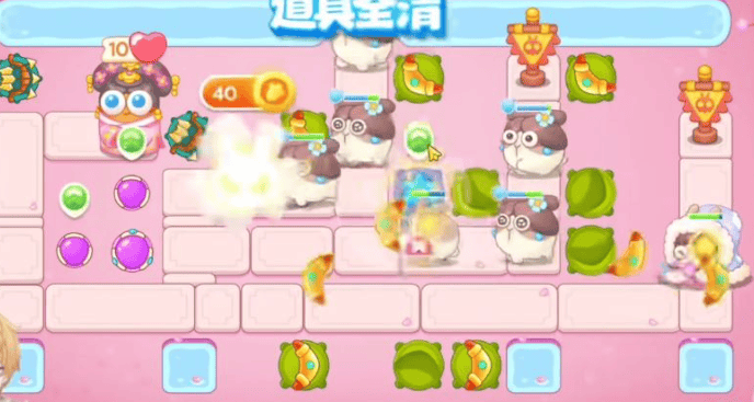 保卫萝卜4秋妃传第61关无道具金萝卜全清攻略 - 游戏熊