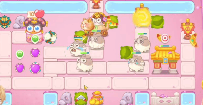 保卫萝卜4秋妃传第61关无道具金萝卜全清攻略 - 游戏熊