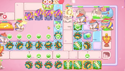 保卫萝卜4秋妃传第68关无道具金萝卜全清攻略 - 游戏熊