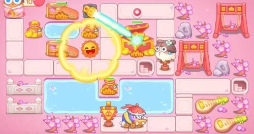 保卫萝卜4秋妃传第85关无道具金萝卜全清攻略 - 游戏熊