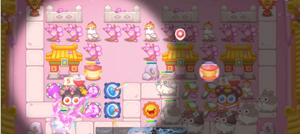 保卫萝卜4秋妃传第98关无道具金萝卜全清攻略 - 游戏熊