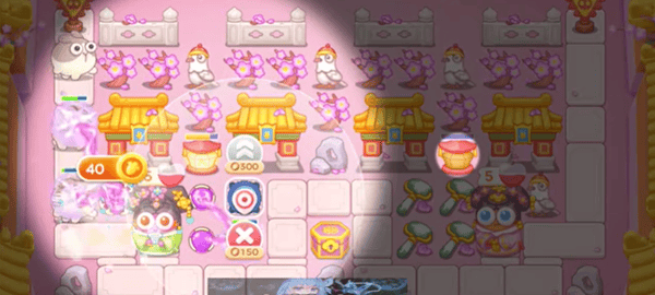 保卫萝卜4秋妃传第98关无道具金萝卜全清攻略 - 游戏熊