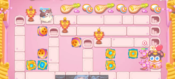 保卫萝卜4秋妃传第101关无道具金萝卜全清攻略 - 游戏熊