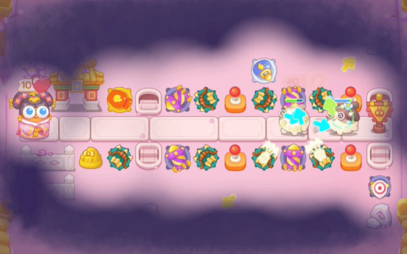 保卫萝卜4秋妃传第107关无道具金萝卜全清攻略 - 游戏熊