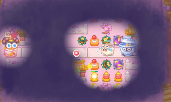 保卫萝卜4秋妃传第107关无道具金萝卜全清攻略 - 游戏熊