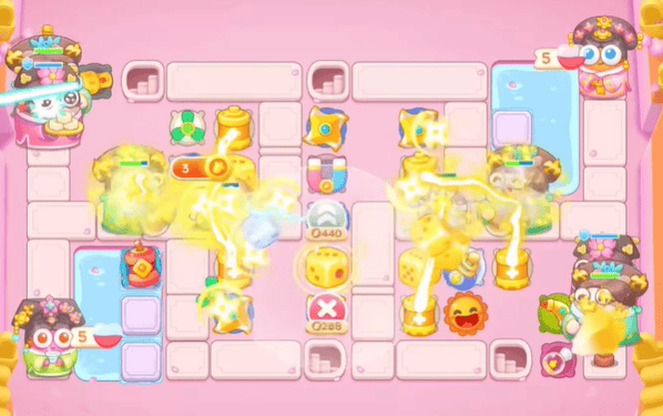 保卫萝卜4秋妃传第108关无道具金萝卜全清攻略 - 游戏熊